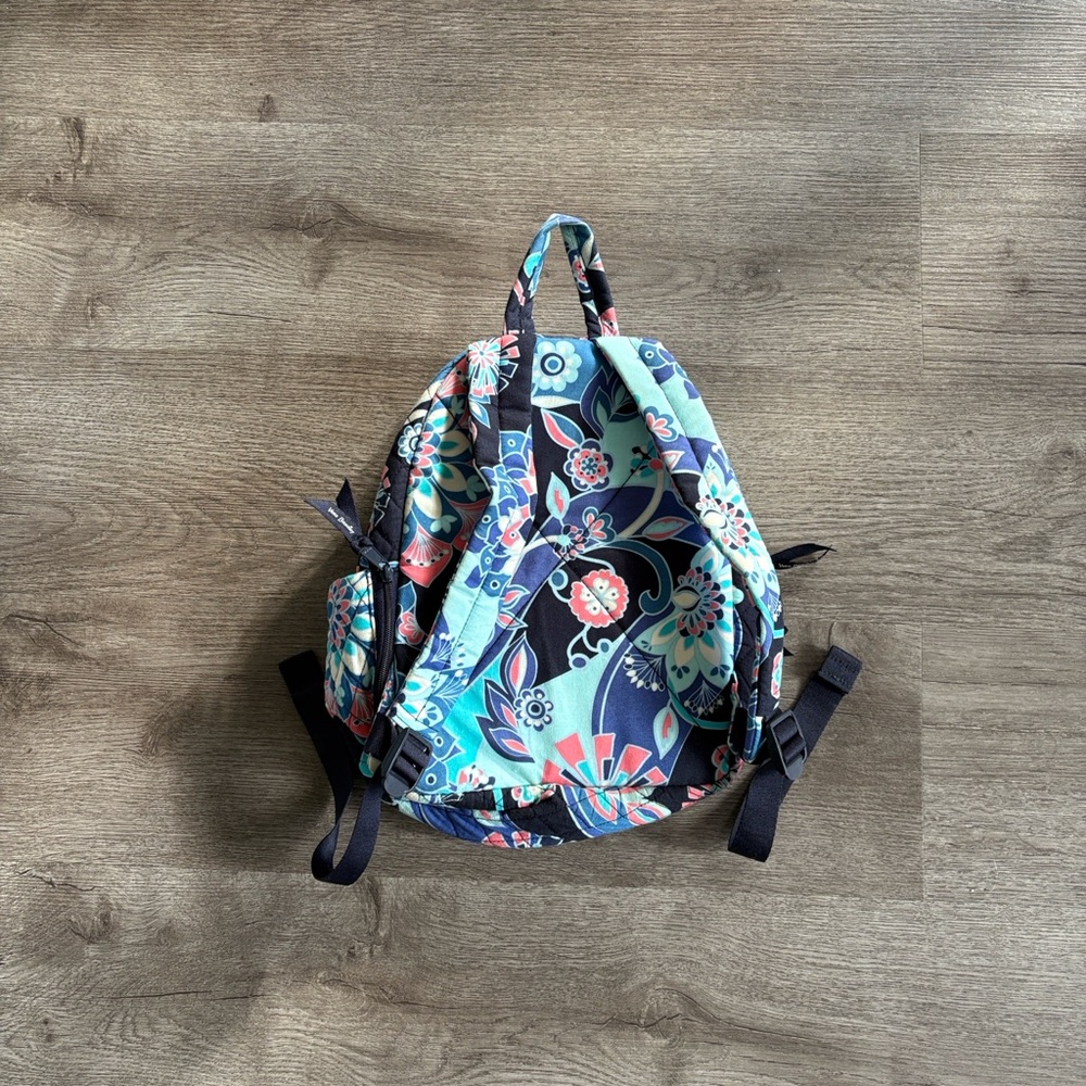 Vera Bradley Floral Patterned Backpack - image 3